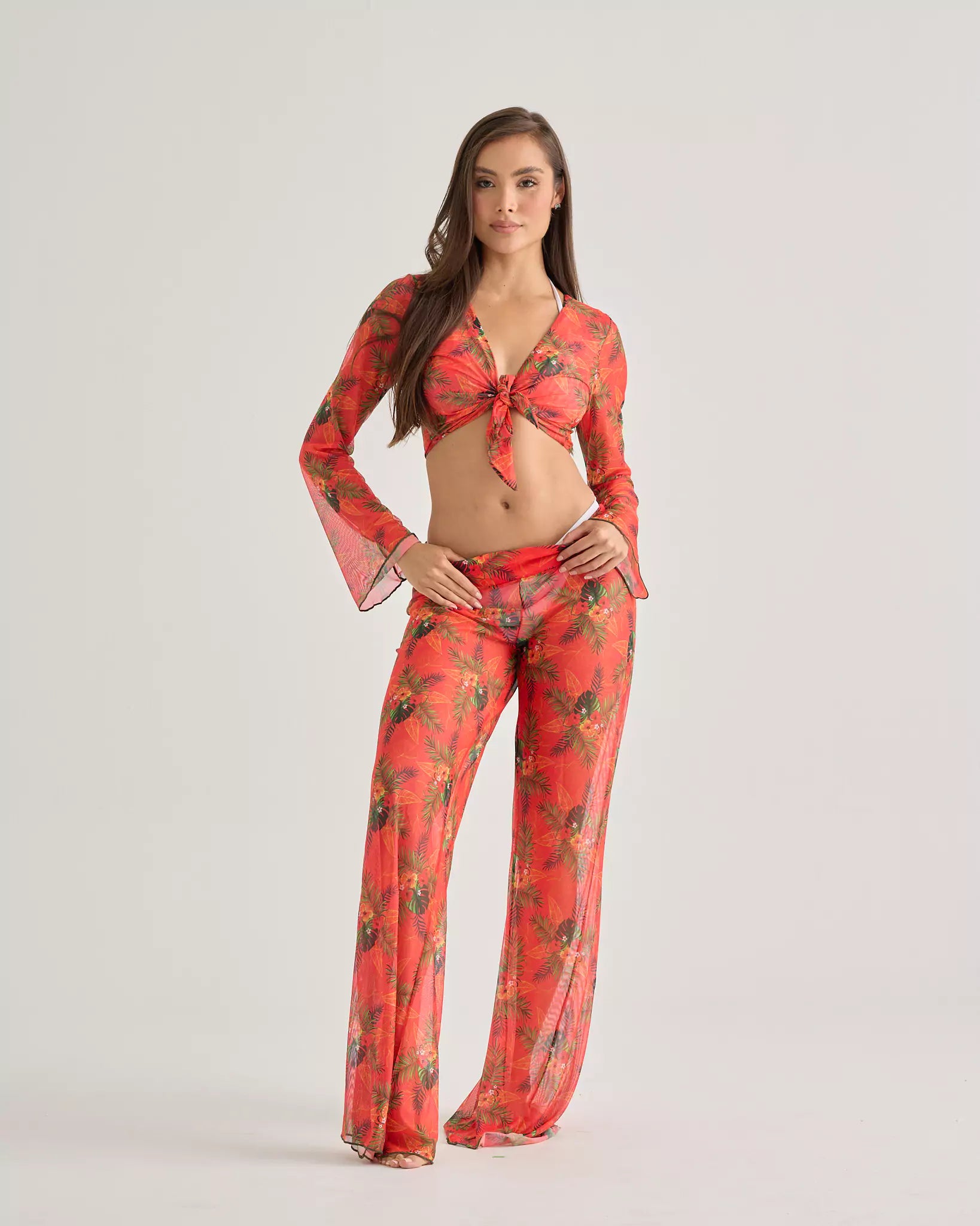 Tropical Sunset Beach Pants