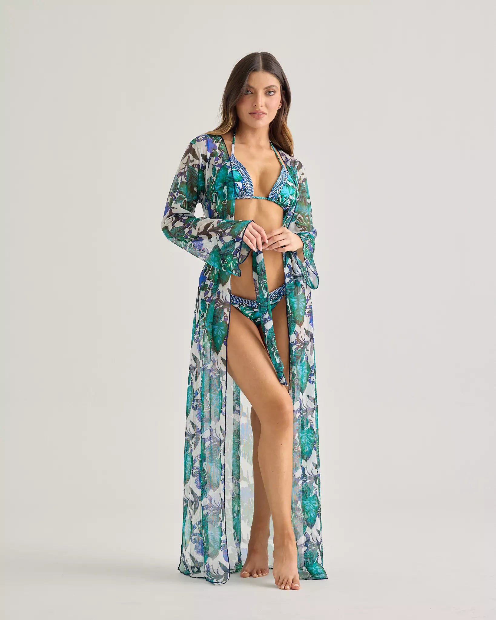Lateen Wild Long Kimono