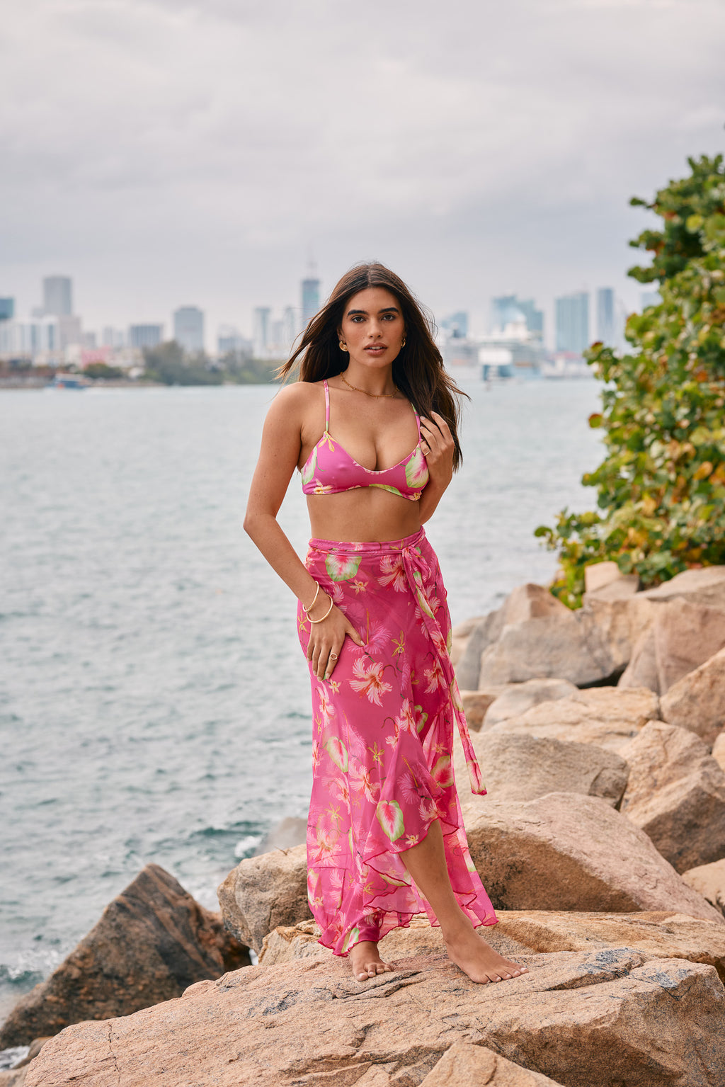 Floral Fever Long Skirt