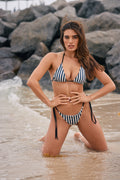 Stripe Society Triangle Top