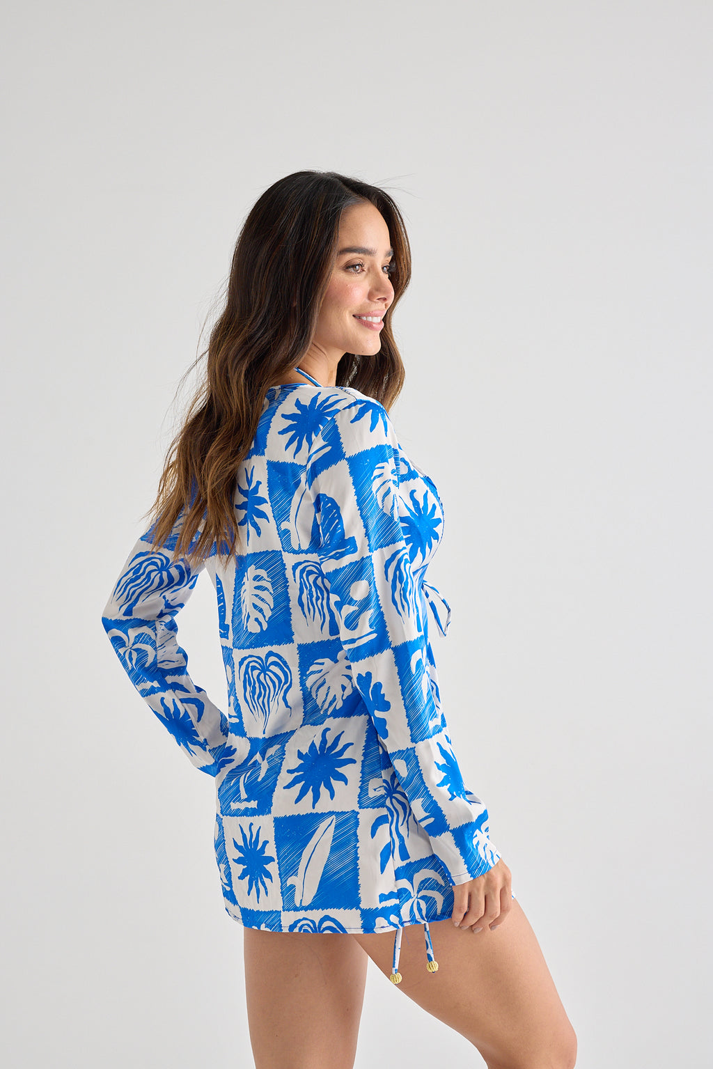 AQUA VITA   LONG SLEEVE CARDIGAN