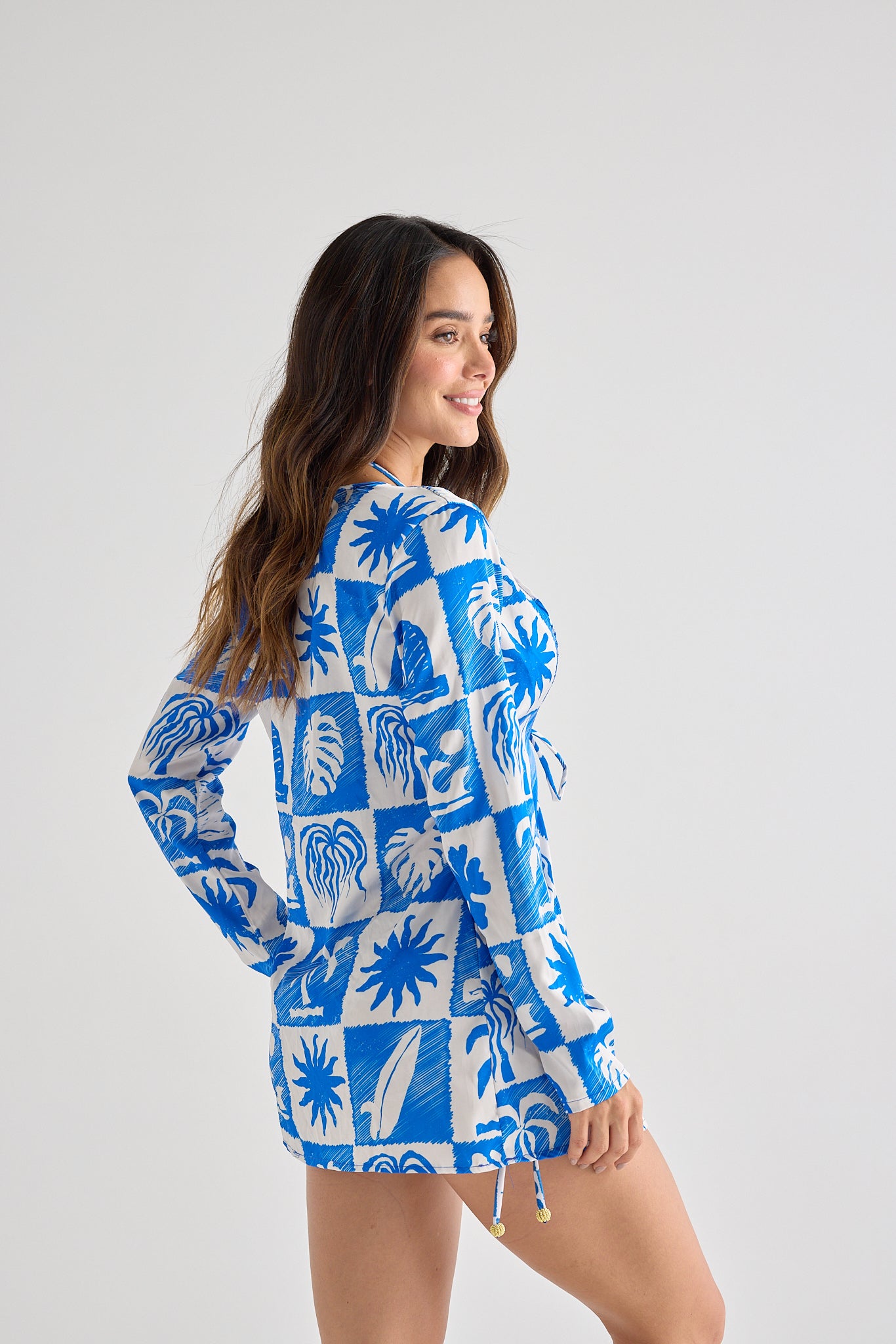 AQUA VITA   LONG SLEEVE CARDIGAN
