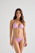 The Shine pink Triangle top