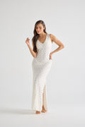 Midnight white Dress