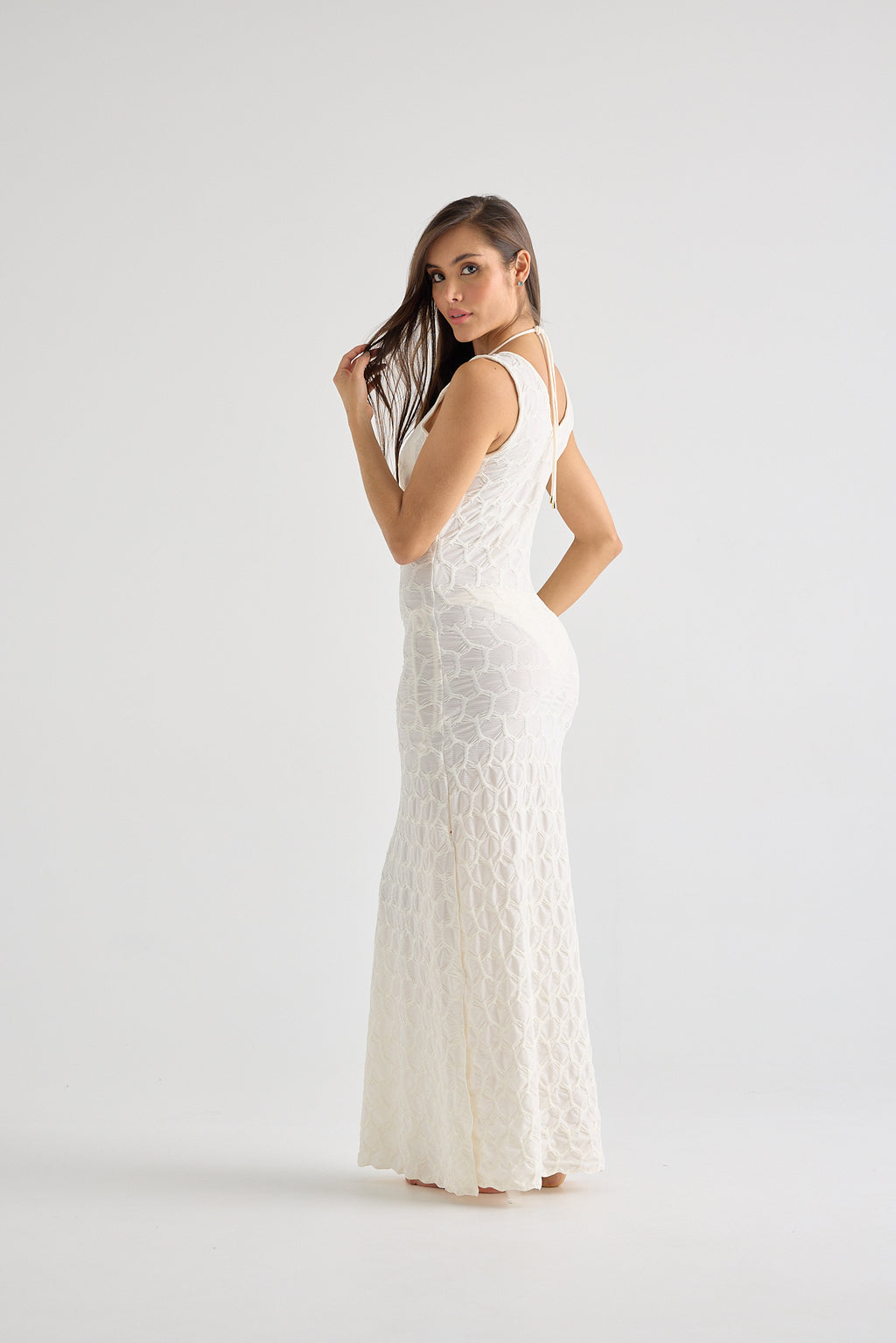 Midnight white Dress