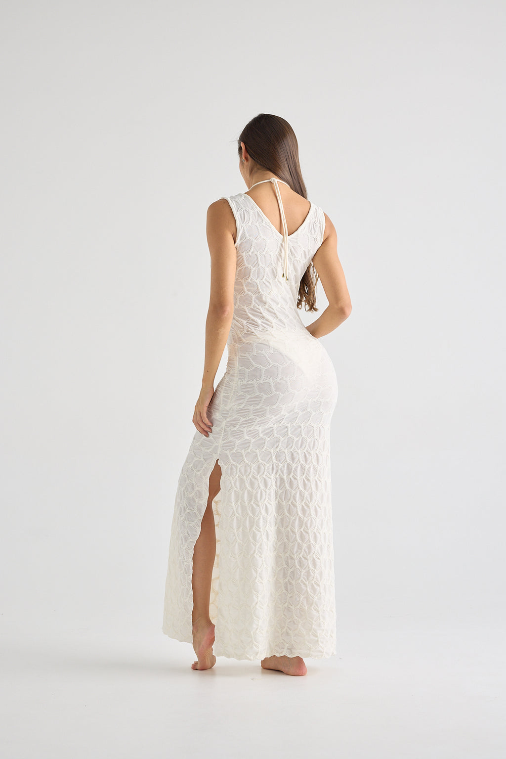 Midnight white Dress