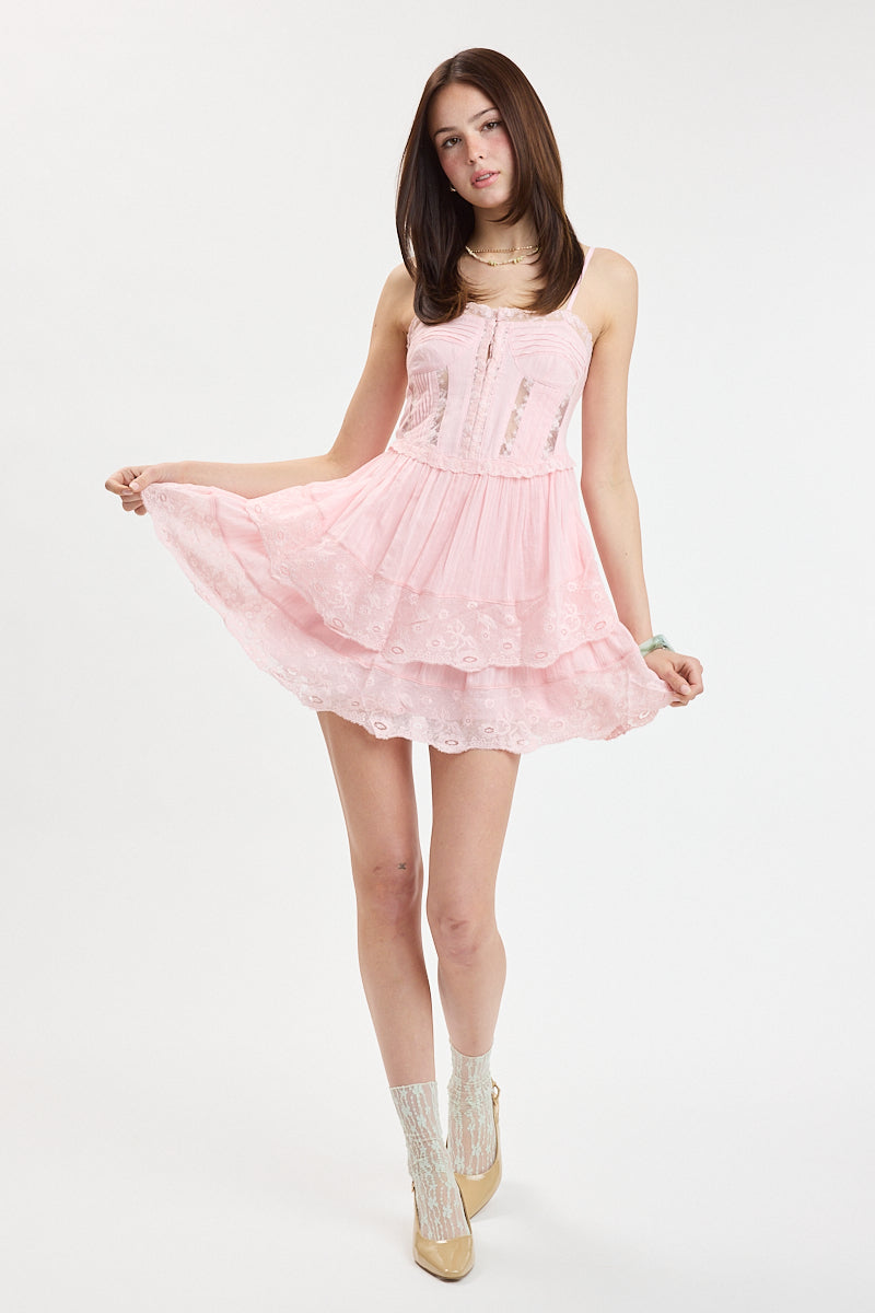 Blush Romance Mini Dress