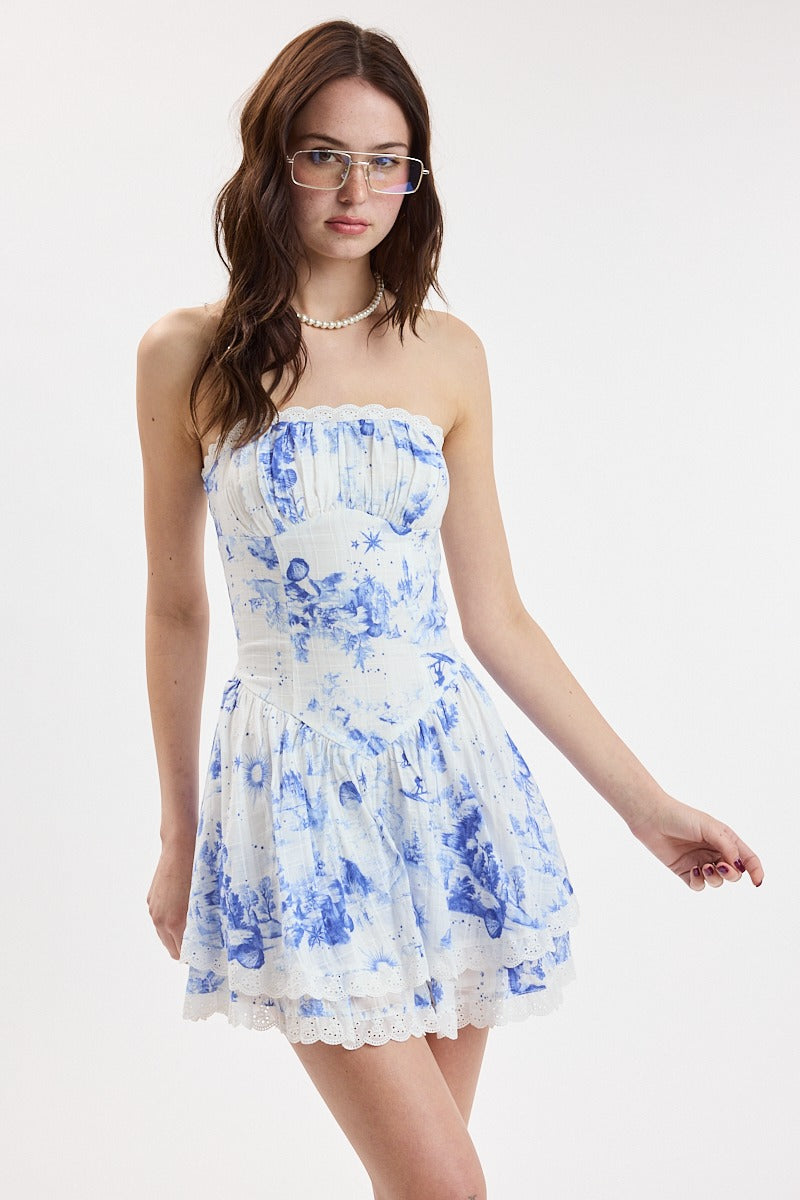Celestial Coast Mini Dress