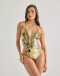 Baroque Dream Cut-Out Trikini
