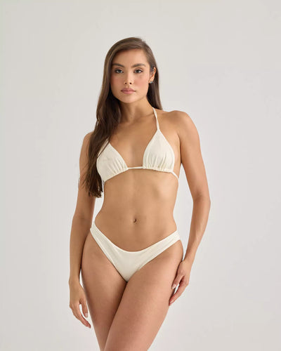 Champagne Seamless Bikini Bottom - segunda imagen