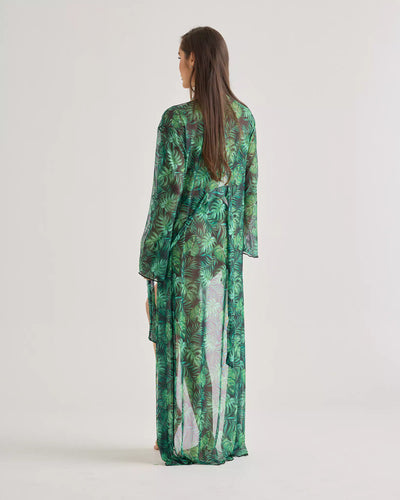 Tropic Long Kimono