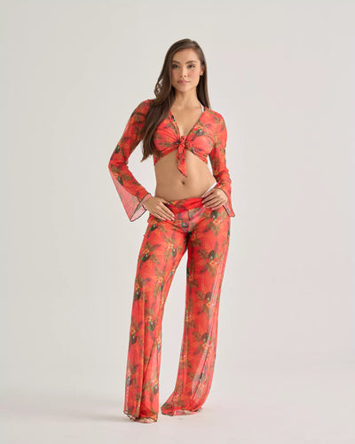 Tropical Sunset Beach Pants