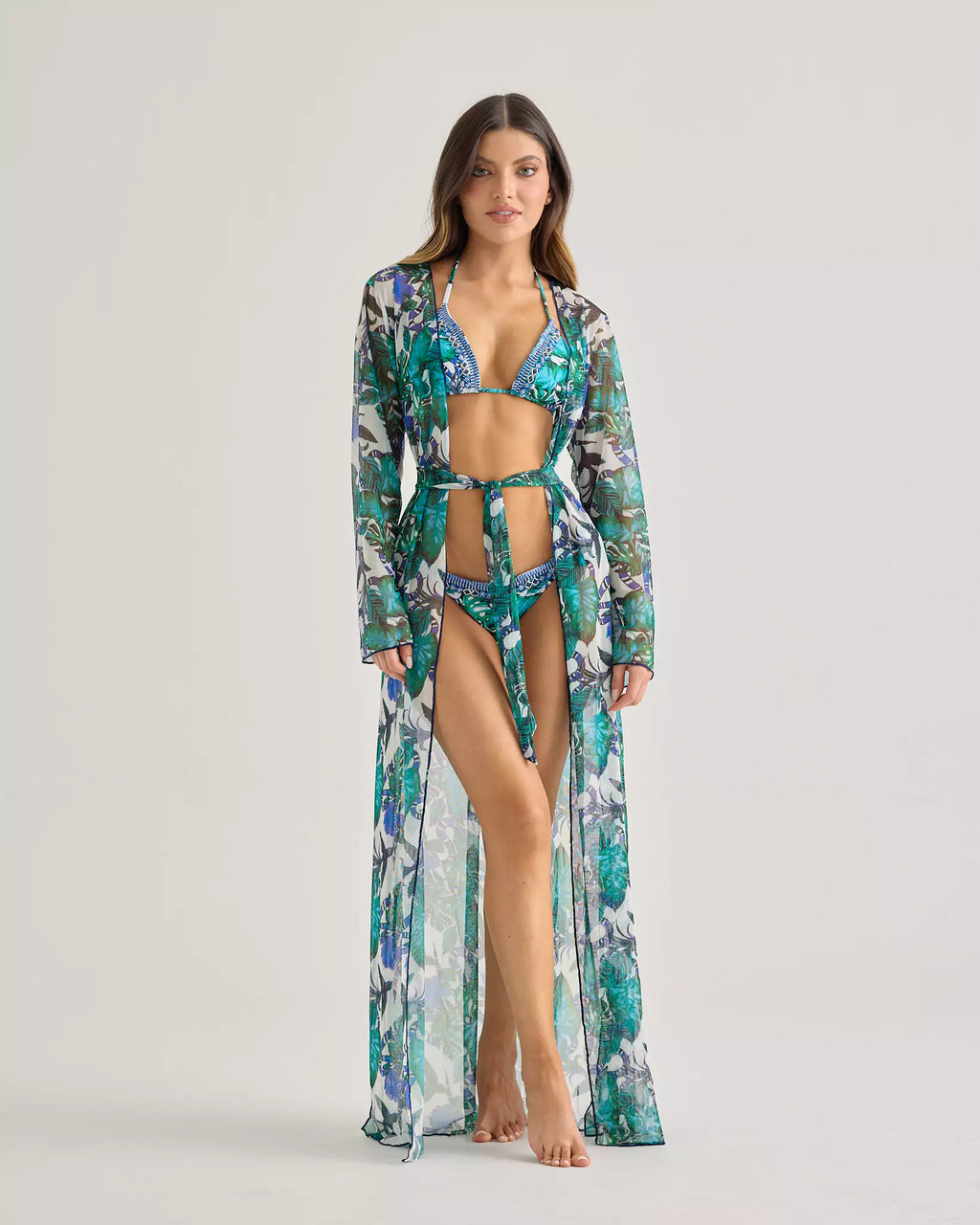 Lateen Wild Long Kimono