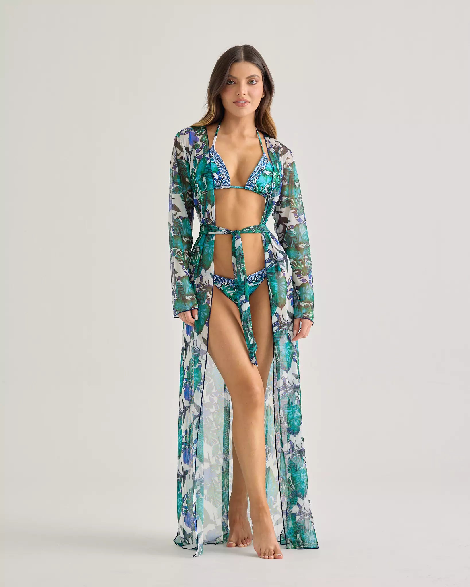 Lateen Wild Long Kimono