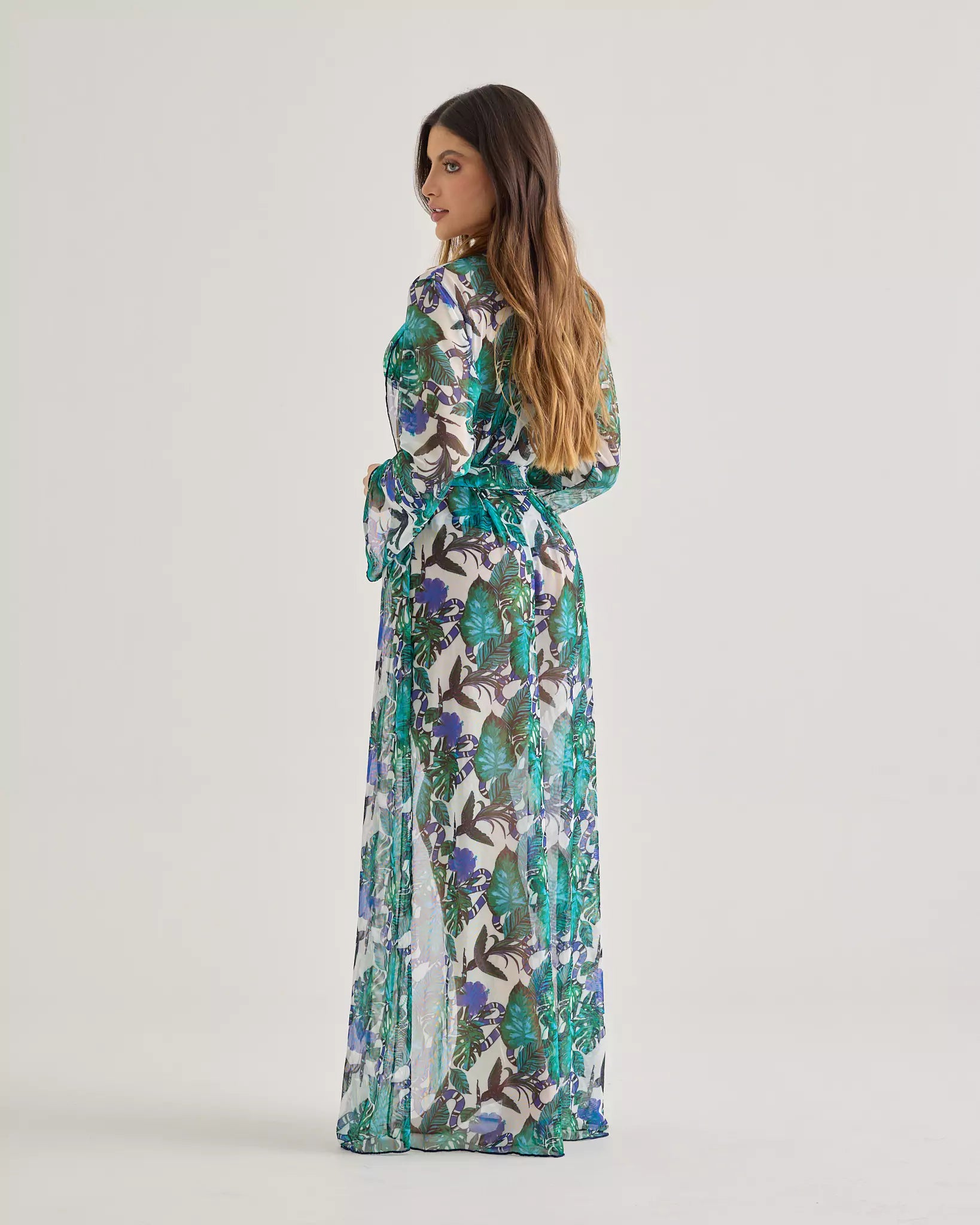 Lateen Wild Long Kimono