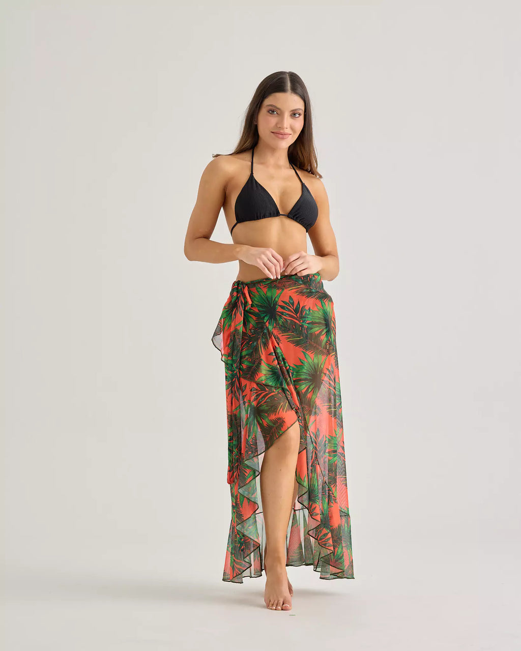 Bora Bora Printed Long Resort Skirt